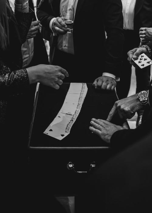 Lady of Magic Nicky de Jong table Magic tafel goochelen