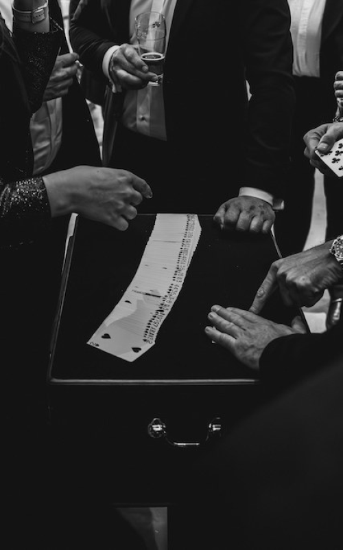 Lady of Magic Nicky de Jong table Magic tafel goochelen